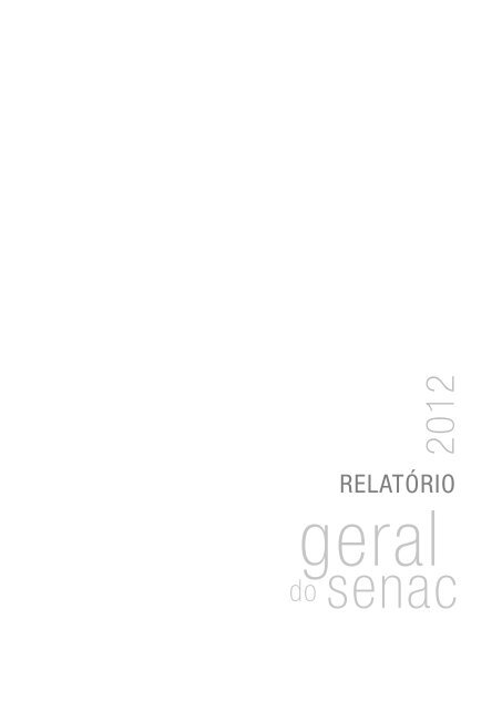 RelatÃ³rio Geral - Senac