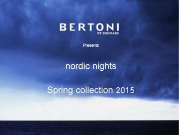 trendpool Bertoni Spring 2015