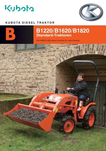 Kubota B-20 Serie / B1220 / B1620 / B1820