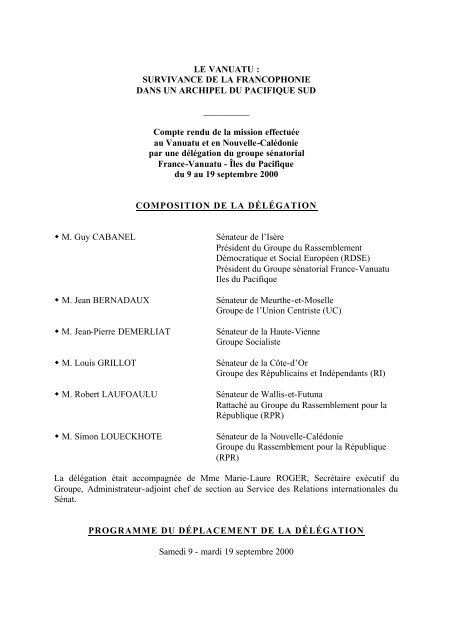 Le rapport au format pdf - SÃ©nat