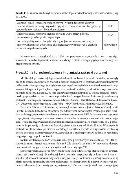 PostęPy w diagnostyce i leczeniu nabytych zastawkowych wad serca