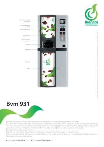 Manual Bianchi Bvm 931
