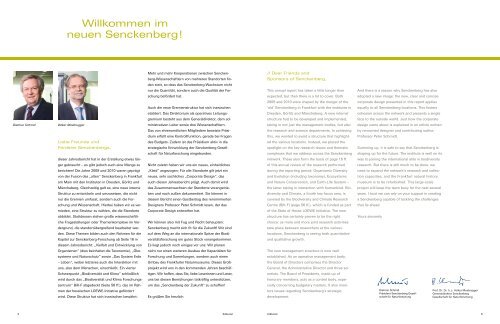 Jahresbericht 2009-2010 - Senckenberg