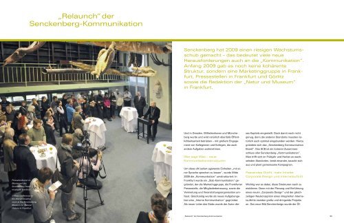 Jahresbericht 2009-2010 - Senckenberg