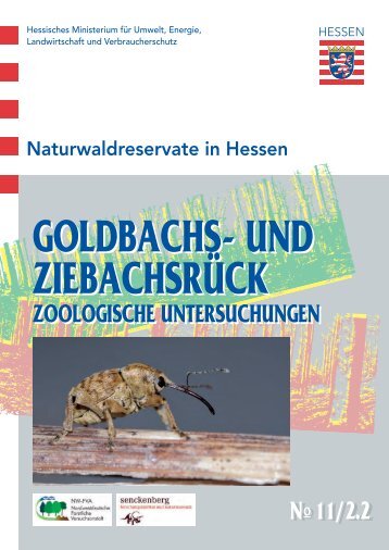 Goldbachs- und Ziebachsrück – Zoologische ... - Senckenberg