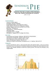 Descargar itinerario en formato PDF - Senderos de Alicante