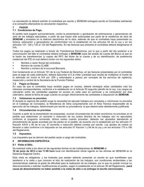 secretaria de comunicaciones y transportes servicios a la ... - Seneam