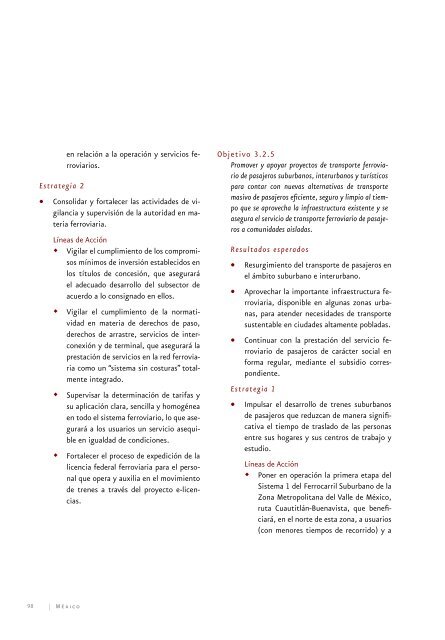 Programa Sectorial de Comunicaciones y Transportes 2007 - Seneam