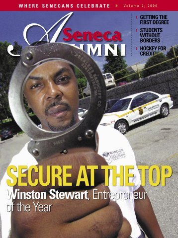 Winston Stewart, Entrepreneur of the Year - Seneca College