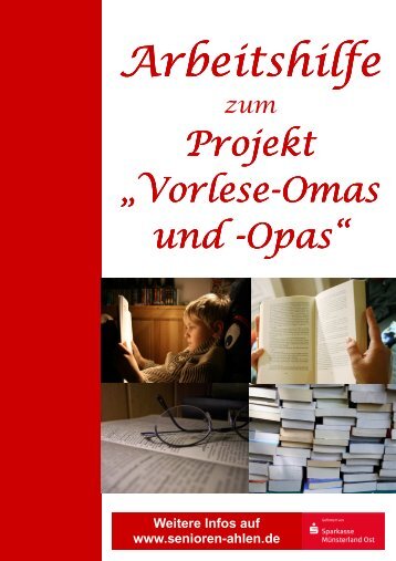 Arbeitshilfe Vorlese-Omas und -Opas - Senioren Ahlen