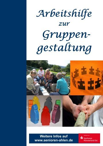 Arbeitshilfe Gruppengestaltung - Senioren Ahlen