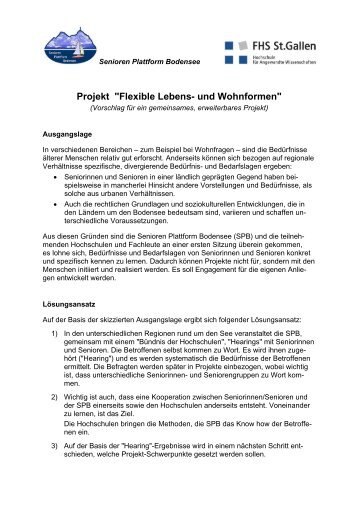 Projekt - Senioren Plattform Bodensee