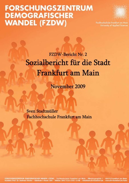 Sozialbericht für die Stadt Frankfurt am Main