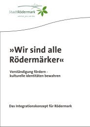 Wir sind alle Rödermärker« - Stadt Rödermark