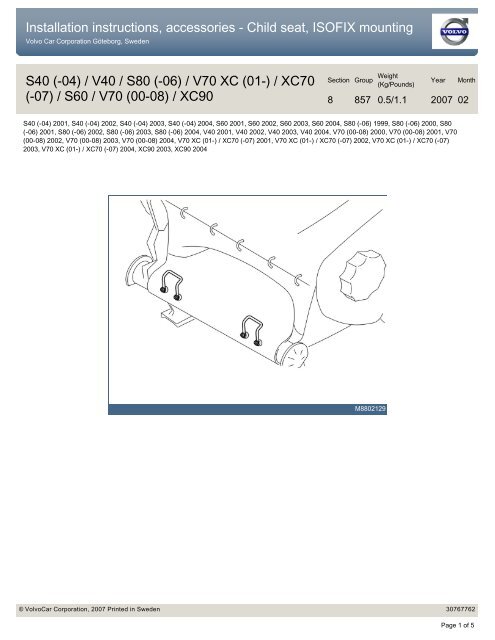 seat, ISOFIX