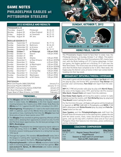 10.7.12 Eagles-Steelers_Game Release - NFL.com