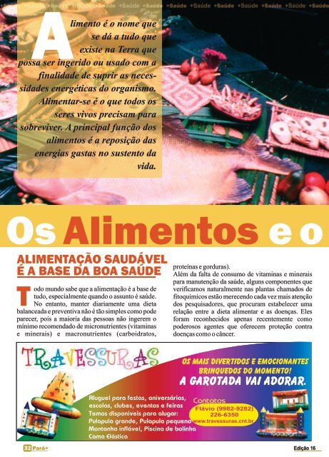 Edição 16 Belém-Pará-Brasil para+@cirios.com.br