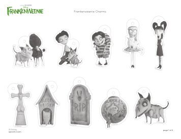 Frankenweenie Charms - Spoonful