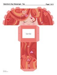Sweet Valentine's Day Messenger Template - Spoonful
