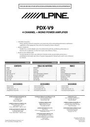 PDX-V9 - Alpine