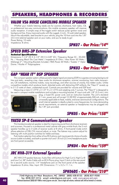 Grove Catalog 2007a.indd - Monitoring Times