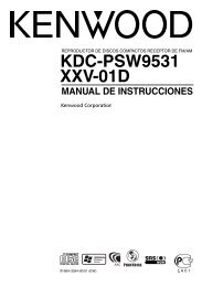 DPX-U099 DPX-U077 取扱説明書 - Kenwood