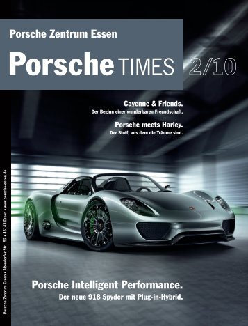 PorscheTimes Vorlageseiten - Porsche Zentrum Essen