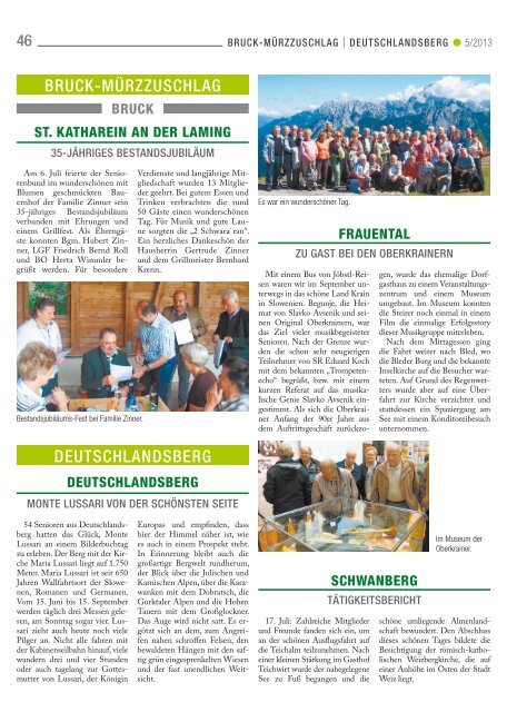 Zeitlos 33_64 Oktober 2013.pdf - Steirischer Seniorenbund