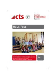 Ausgabe Mai 2012 - Caritas SeniorenHaus Hasborn