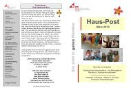 Haus-Post - Caritas SeniorenHaus Hasborn