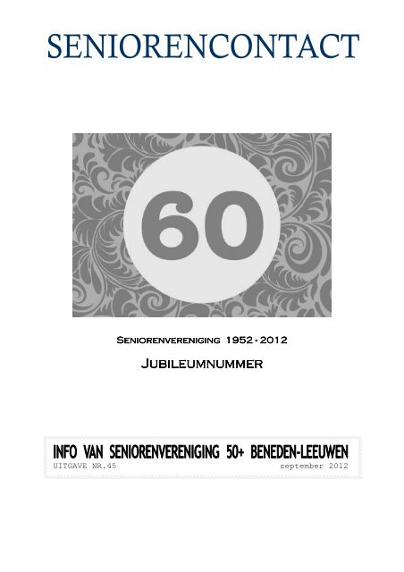 Jubileumnr. - Senioren 50+