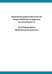 Weiterbildung Ã¤lterer Menschen fÃ¼r bÃ¼rgerschaftliches Engagement ...