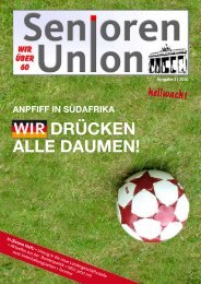 Ausgabe herunterladen - Seniorenunion Berlin