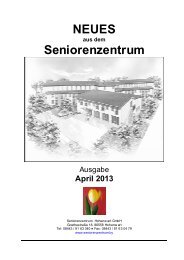 Heimzeitung April 2013 - Seniorenzentrum
