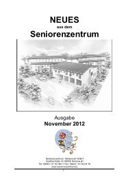 Heimzeitung November 2012 - Seniorenzentrum