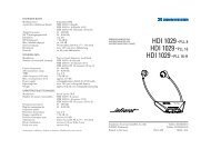 HDI 1029 -PLL 8 HDI 1029 - Full Compass