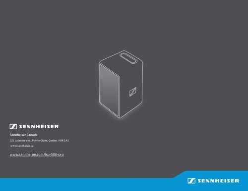 Brochure - Sennheiser