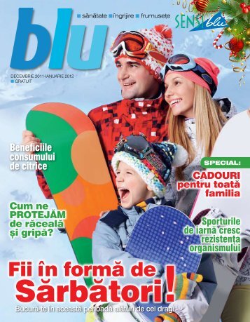 Revista Blu decembrie - Sensiblu