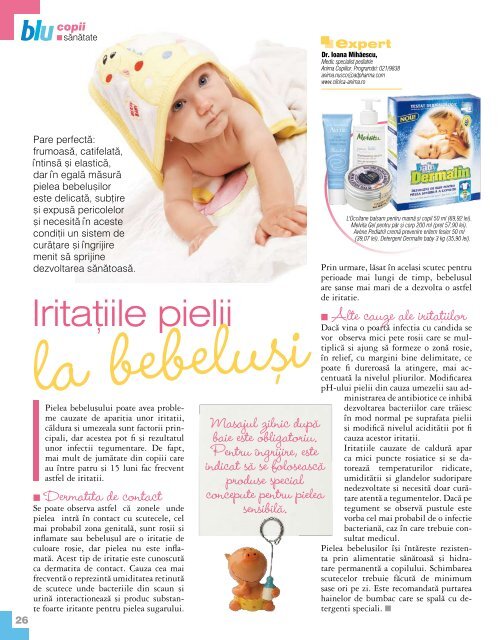 Revista Blu decembrie - Sensiblu