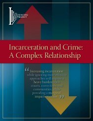 Incarceration and Crime - The Sentencing Project