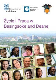 1 Å»ycie i Praca w Basingsoke and Deane - Basingstoke Voluntary ...