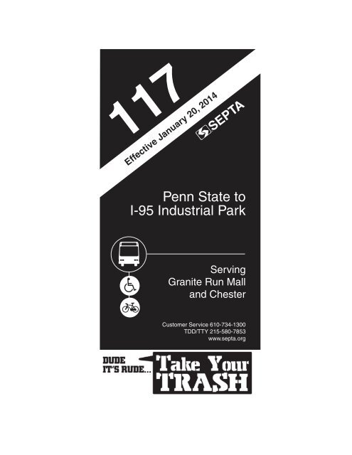 Penn State to I-95 Industrial Park - Septa