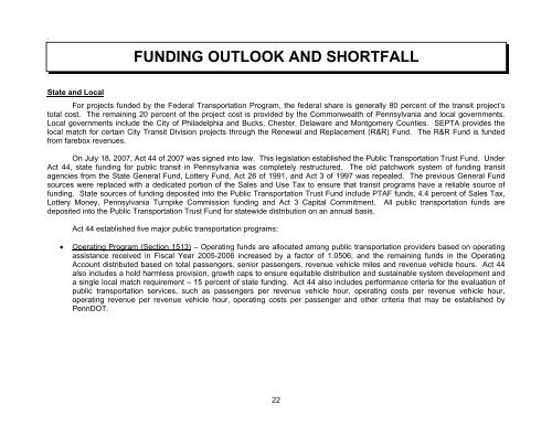 FY 2012 Capital Budget and FY 2012-2023 Capital Program - Septa