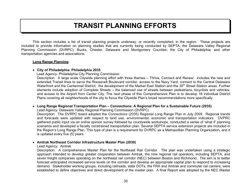 FY 2012 Capital Budget and FY 2012-2023 Capital Program - Septa