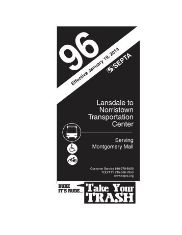 Lansdale to Norristown Transportation Center - Septa