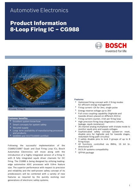 Download Link - Bosch Semiconductors and Sensors