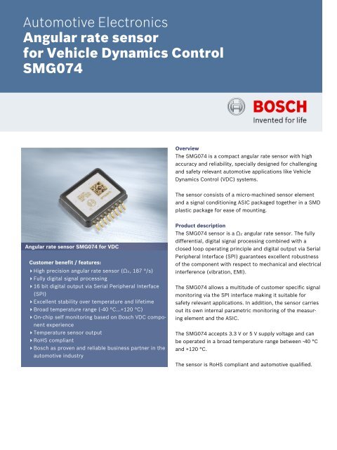 Download Link Bosch Semiconductors And Sensors