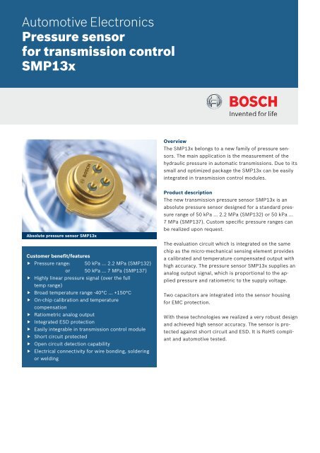Download Link - Bosch Semiconductors and Sensors