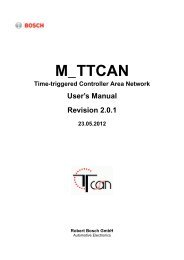 Download M_TTCAN User Manual - Bosch Semiconductors and ...