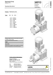 Diaphragm pump Series M/R/RF411.1-280e...1400e - Seybert ...